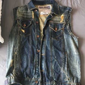 Akoo Blue Jean Vest